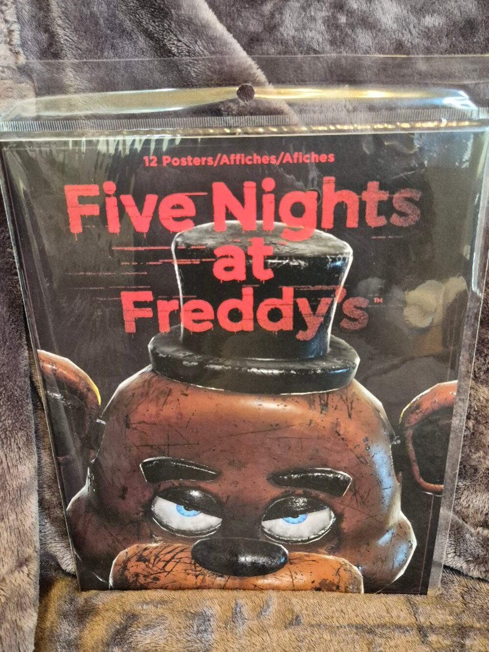Five Nights at Freddy's 12 Poster Set Freddy Fazbear Paper